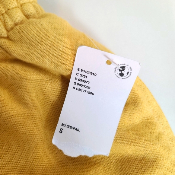 URBAN OUTFITTERS BDG Men's Bonfire French Terry Jogger Sweatpants Yellow… - Picture 8 of 13